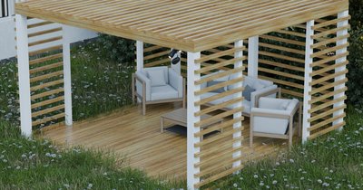 Pergola alebo prístrešok: čo sa viac oplatí do záhrady